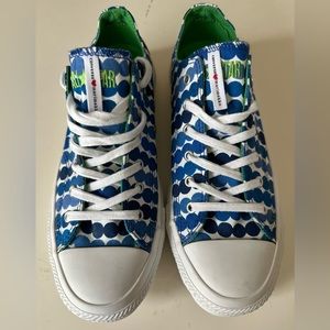 Marimekko Räsymatto Blue Converse Shoes size 7